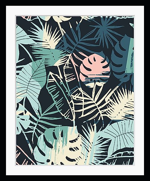 queence Bild »Becka« Blätter   Kunst   Modern   Pflanzen   Pflanzenbilder H günstig online kaufen