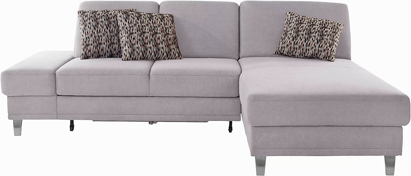 sit&more Ecksofa »Clio L-Form«, wahlweise mit Bettfunktion oder Vorziehsitz günstig online kaufen