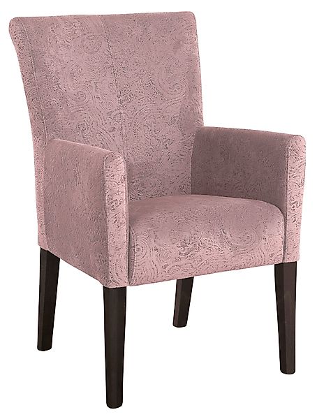 Home affaire Esszimmerstuhl "King" () Polsterstuhl, Armlehnstuhl, Gestell M günstig online kaufen