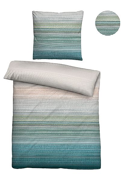 Biberna Bettwäsche 0025007, Soft-Seersucker, 2 teilig, günstig online kaufen