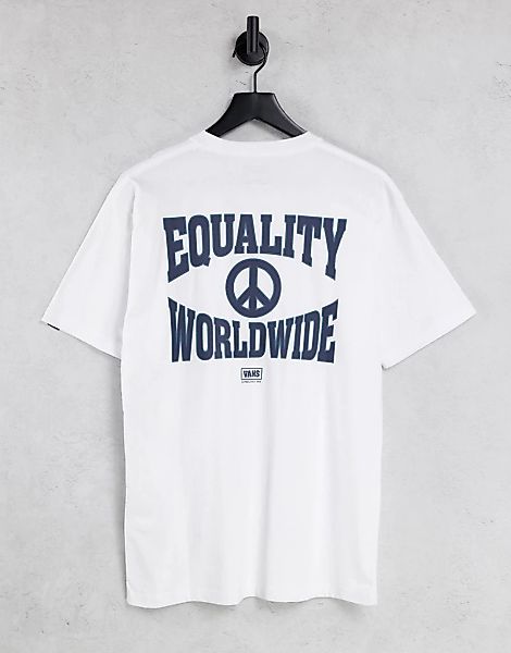 Vans – Take a Stand – T-Shirt in Weiß günstig online kaufen