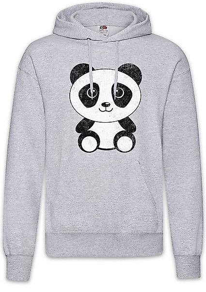 Urban Backwoods Hoodie Panda I Herren Hoodie Comic Look Bear Bär Cutie Süß günstig online kaufen