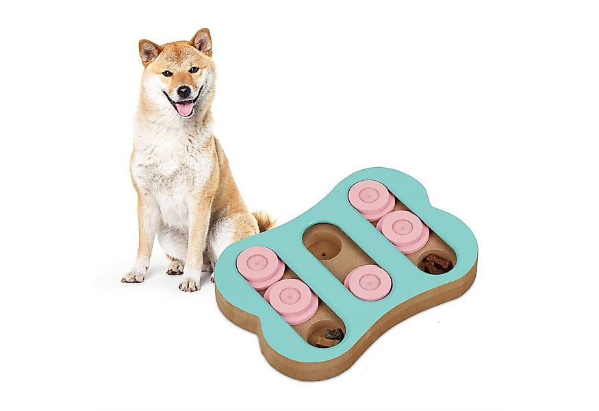 relaxdays Tier-Intelligenzspielzeug Intelligenzspielzeug für Hunde, Faserpl günstig online kaufen