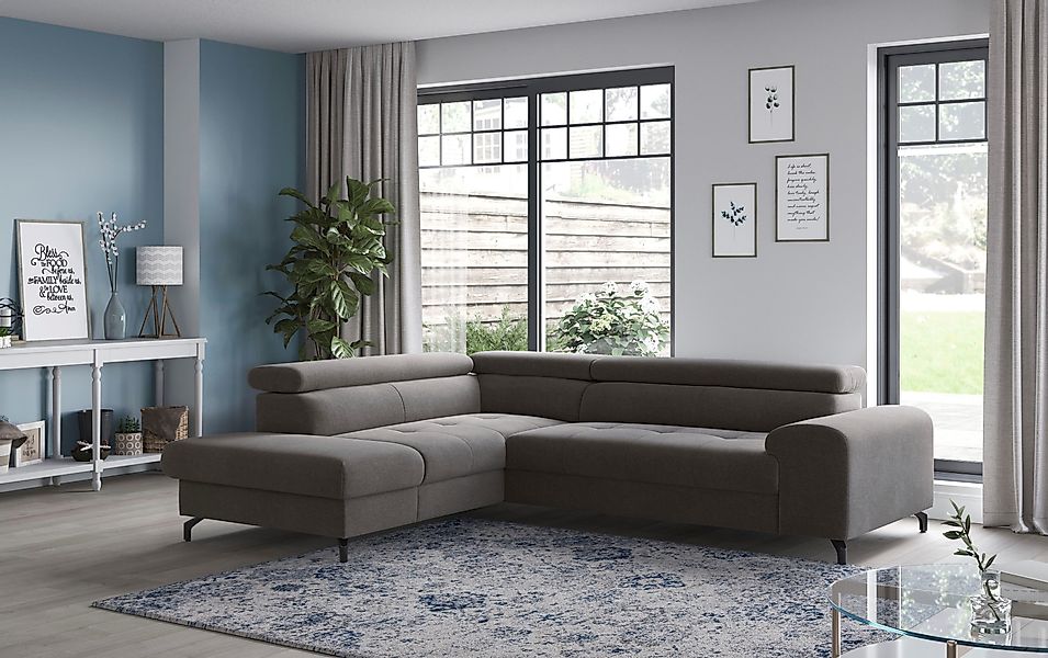 COTTA Ecksofa Aura L-Form, mit Schlaffunktion, günstig online kaufen