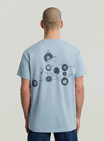 G-STAR T-Shirt "Trims Back Graphic T-Shirt" günstig online kaufen