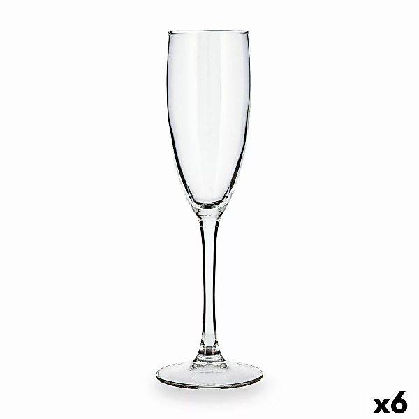 Champagnerglas Luminarc Duero Durchsichtig Glas (170 Ml) (6 Stück) günstig online kaufen