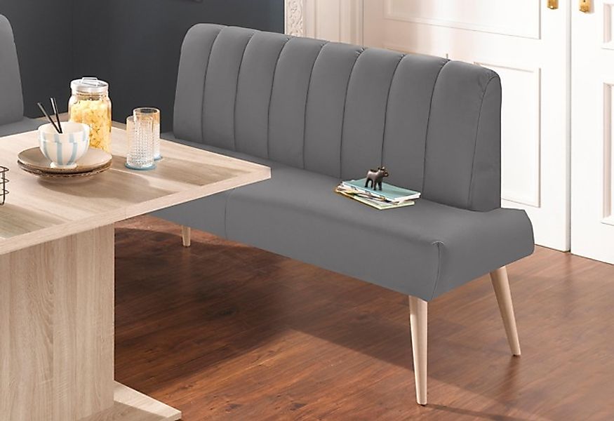 exxpo - sofa fashion Sitzbank "Costa, moderne Rückensteppung, bequem und el günstig online kaufen