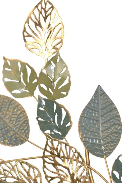 HOFMANN LIVING AND MORE Wanddekoobjekt "Wanddekoration" Zweig mit Blättern, günstig online kaufen