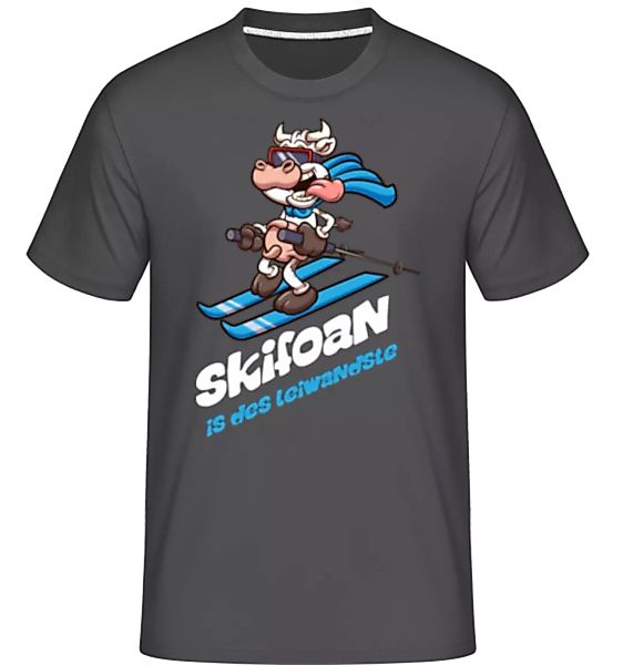 Skifoan Is Des Leiwandste · Shirtinator Männer T-Shirt günstig online kaufen