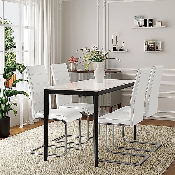 Woltu Freischwinger (Set, 6 St), mit günstig online kaufen