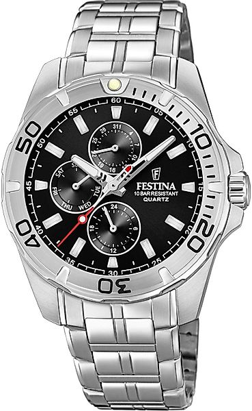 Festina Multifunktionsuhr F20445/3, Armbanduhr, Quarzuhr, Herrenuhr, günstig online kaufen