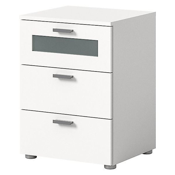 Inn.Furn Nachttisch Weiß 45 x 60 cm mit Soft-Close Dante günstig online kaufen