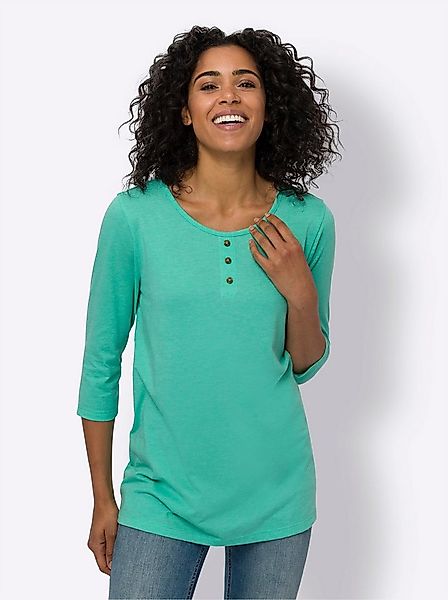 Sieh an! T-Shirt Longshirt . günstig online kaufen