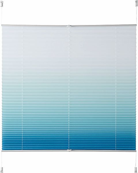 my home Plissee »Ombré«, Lichtschutz, ohne Bohren, verspannt, Fixmaß, Farbv günstig online kaufen