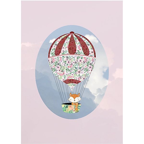 Komar Wandbild Happy Rose 50 x 70 cm günstig online kaufen