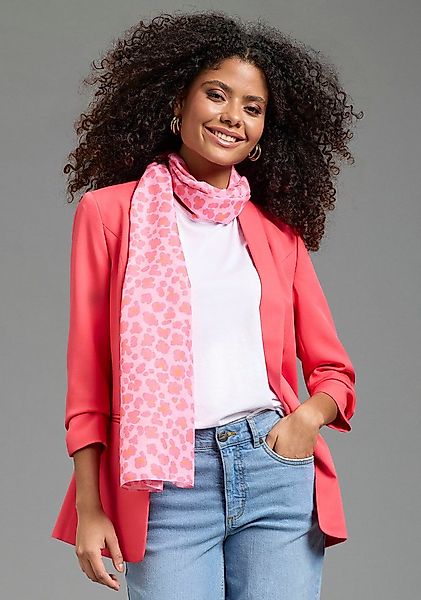 Laura Scott Modetuch, mit farbenfrohen Leoprint günstig online kaufen