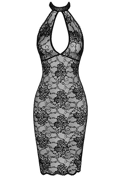 Noir Handmade Midikleid halblanges Kleid in schwarz - S günstig online kaufen