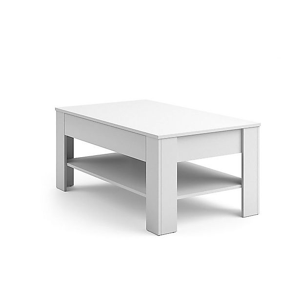 Vicco Couchtisch Milan, Weiß, 92.2 x 65 cm (1-St), Drehbar günstig online kaufen