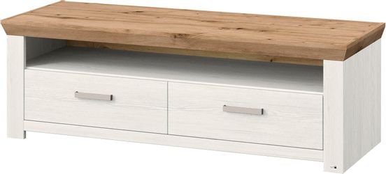 set one by Musterring Lowboard "York" Typ 31, mit 2 Schubkästen, Beleuchtun günstig online kaufen