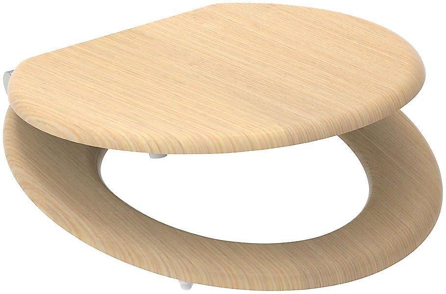 Schütte WC-Sitz »NATURAL WOOD«, Toilettendeckel, mit Absenkautomatik günstig online kaufen