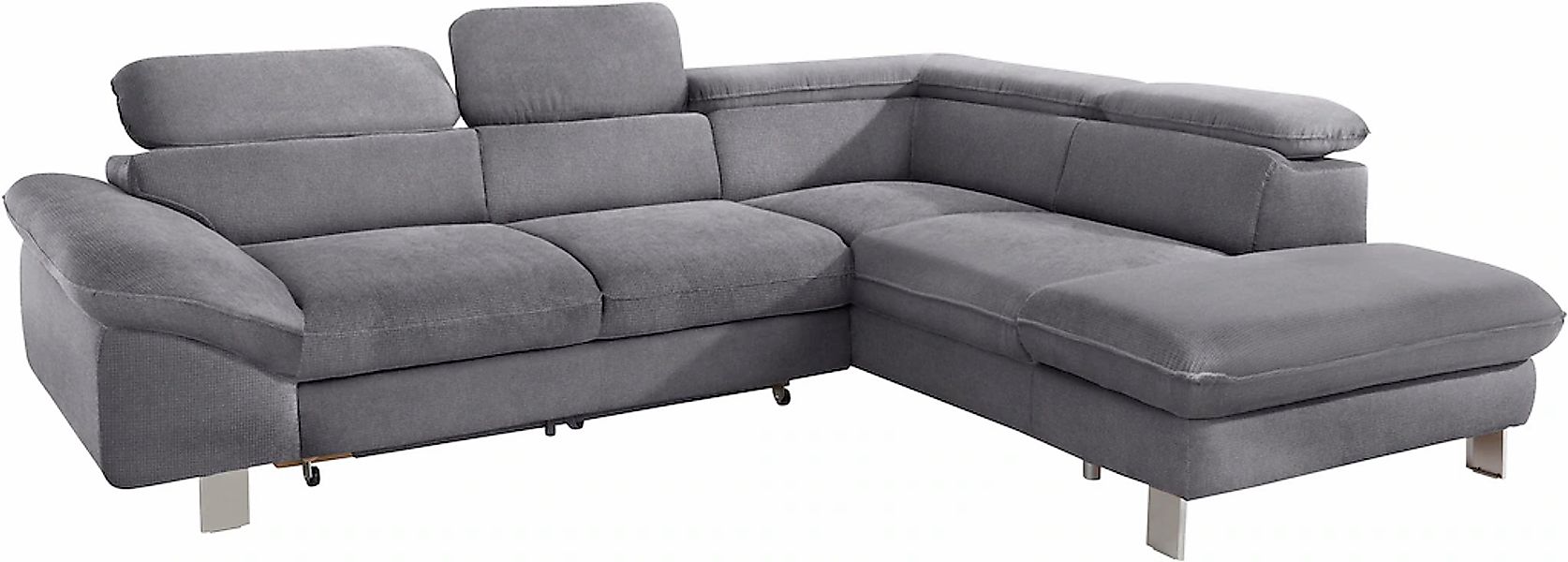 COTTA Ecksofa »Driver L-Form« mit Kopfteilverstellung, wahlweise mit Bettfu günstig online kaufen