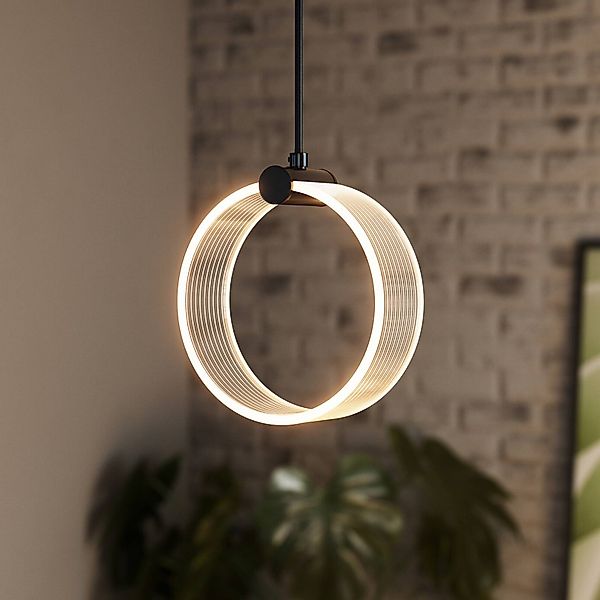 OSRAM LED-Hängeleuchte Decor Circle, 1-fl., CCT, schwarz günstig online kaufen