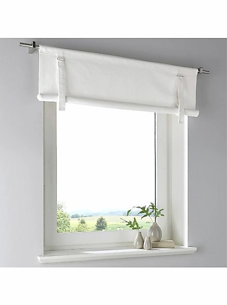 heine home Raffrollo mit Stangendurchzug günstig online kaufen