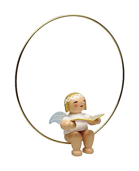 Wendt & Kühn Dekofigur Wendt & Kühn Christbaumengel im Ring, mit Liederbuch günstig online kaufen