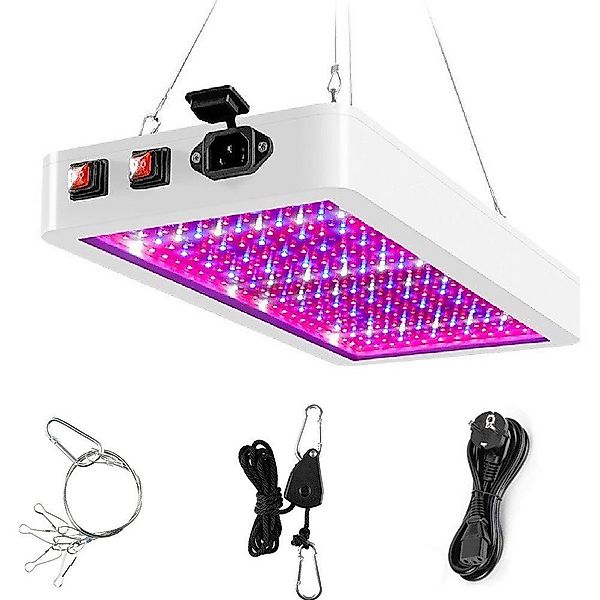 DOPWii Pflanzenlampe 216/312LEDs,Doppelschalter,60W/80W,mit verstellbarer S günstig online kaufen