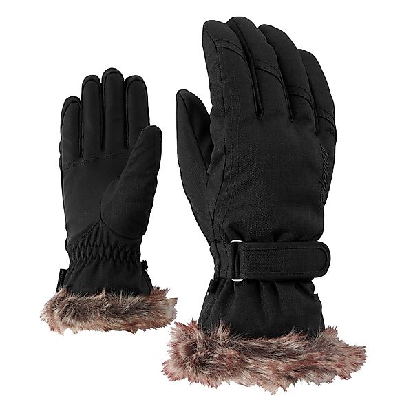 Ziener Skihandschuhe Kim mit Kunstfell an günstig online kaufen