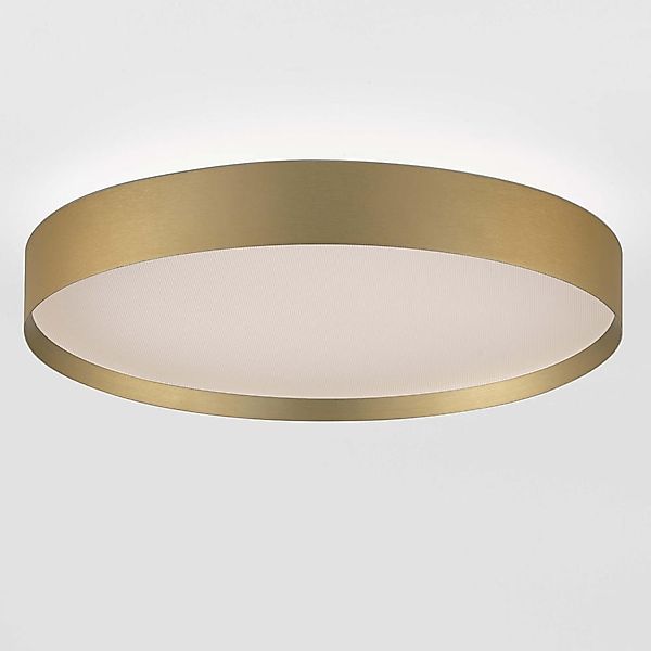 LED Deckenleuchte Roi in Gold und Weiß 37W 3555lm günstig online kaufen