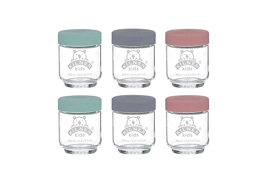 KILNER Aufbewahrungsdose Babygläser 190 ml 6er Set (Set, 6 St) günstig online kaufen