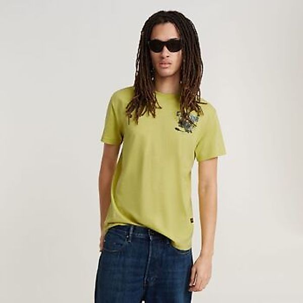 G-Star Raw  T-Shirts & Poloshirts D24687-C372 HEADPHONES-G306 LINDEN GREEN günstig online kaufen