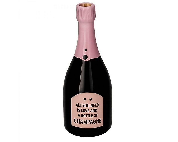 Giftcompany Dekovase Vase Mignon Champagnerflasche All you Need günstig online kaufen