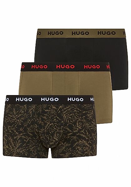 HUGO Underwear Trunk "TRUNK TRIPLET DESIGN", 3 Stk. mit Logobund günstig online kaufen