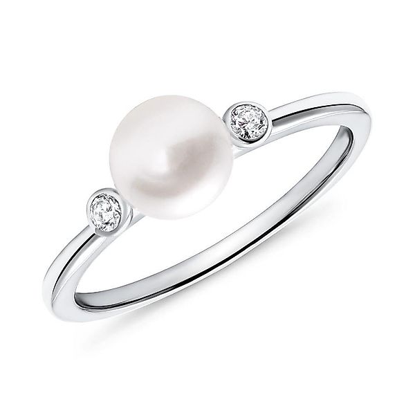 JEWLIX Silberring Damenring Sterlingsilber mit Perle günstig online kaufen