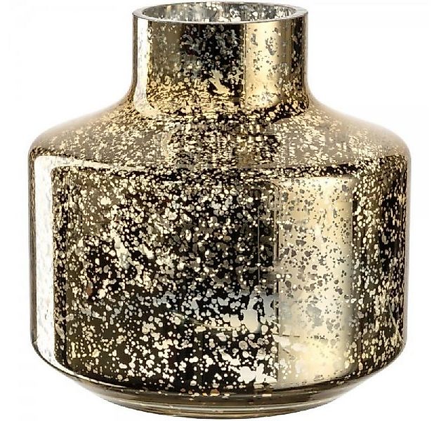 LEONARDO Weihnachtsbaumkugel Leonardo Vase Milano Gold Gesprenkelt (21,5cm) günstig online kaufen