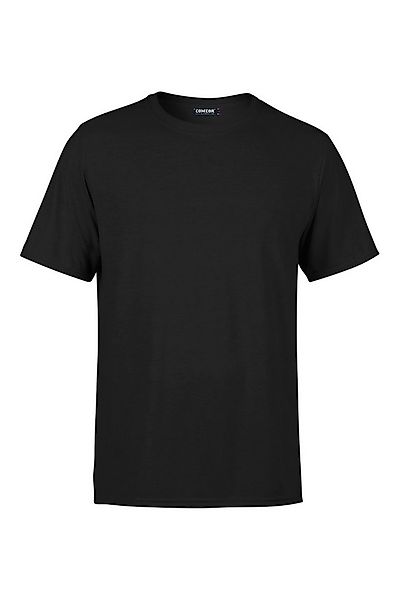 COMEOR T-Shirt Herren Basic T-Shirts Baumwolle (Packung, 1-tlg) mit gerader günstig online kaufen