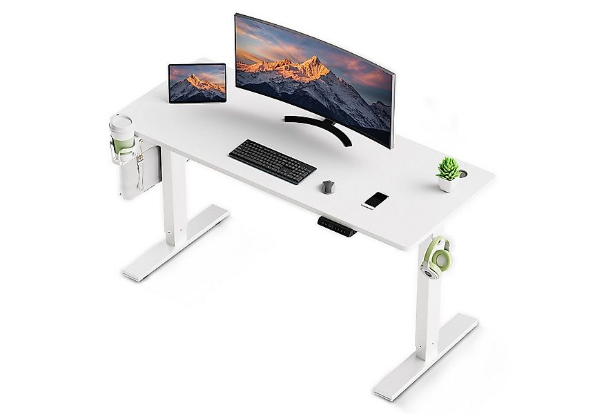 HOMAVO Schreibtisch Elektrisch höhenverstellbarer Schreibtisch Memory-Funkt günstig online kaufen