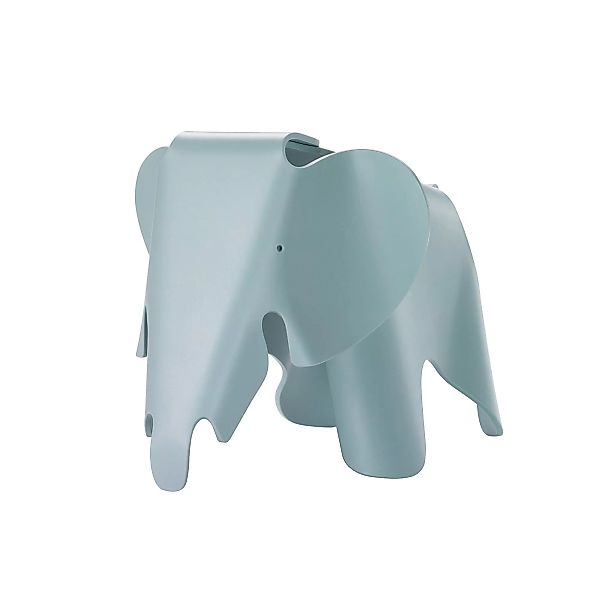 Dekoration Eames Elephant plastikmaterial blau / Small (1945) - L 39 cm / P günstig online kaufen