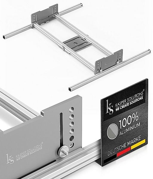 Kasper Solutions® Oberfräse Planfräsvorrichtung - Oberfräse Führungsschiene günstig online kaufen