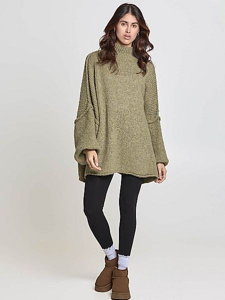 Lilavie Strickpullover Maraa One Size Oversize Grobstrickpullover mit Wolla günstig online kaufen