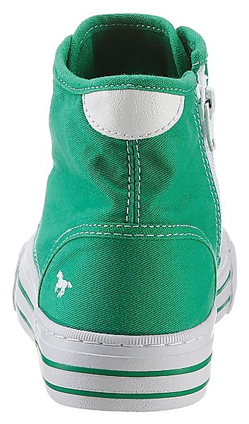 Mustang Shoes High-Top-Sneaker, Freizeitschuh, Schnürboots, Plateau, günstig online kaufen