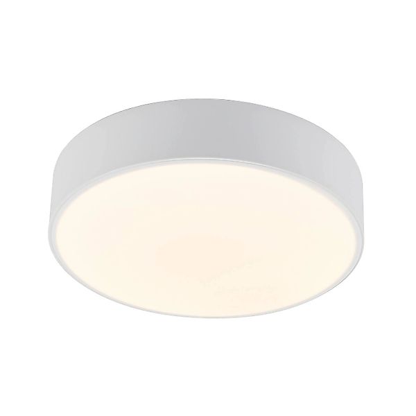 Lindby LED Deckenleuchte Simera 9639303 Dimmbar Modern in Weiß 1-flammig Wo günstig online kaufen