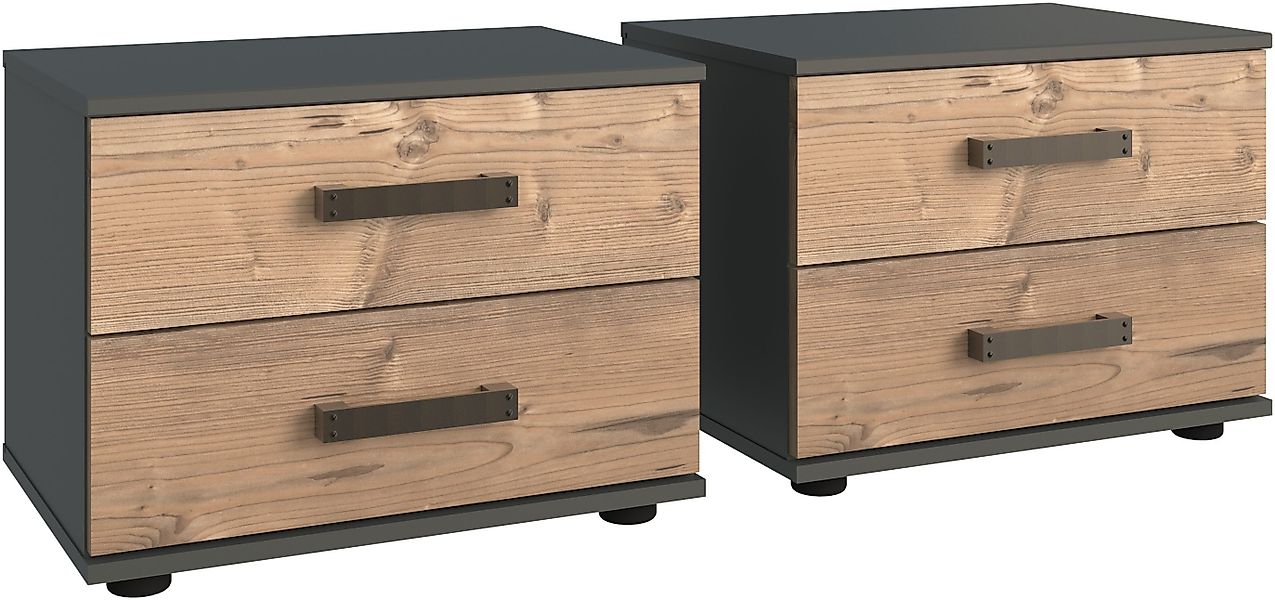 Wimex Nachttisch Stockholm, Nachtkommode 52cm breit, günstig online kaufen