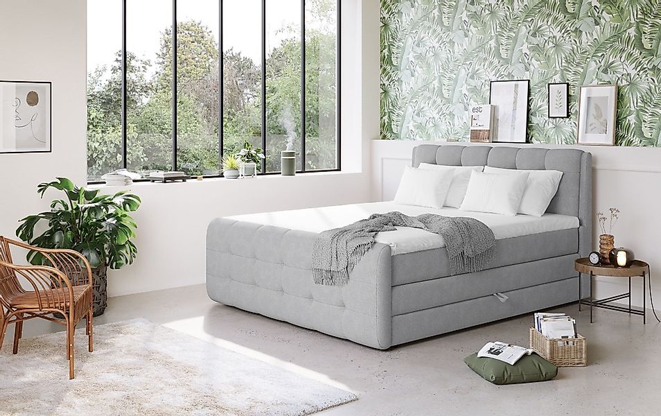 COTTA Boxspringbett »Fort mit Bettkasten, inkl. Topper«, erhältlich in vers günstig online kaufen