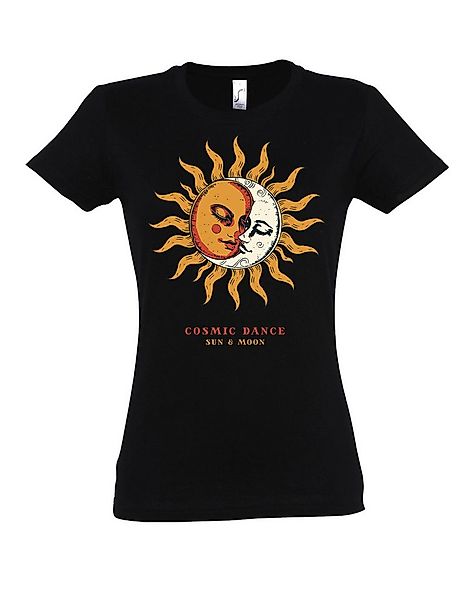 Youth Designz Print-Shirt Sonne & Mond Damen T-Shirt mit Lustigen Print Ges günstig online kaufen
