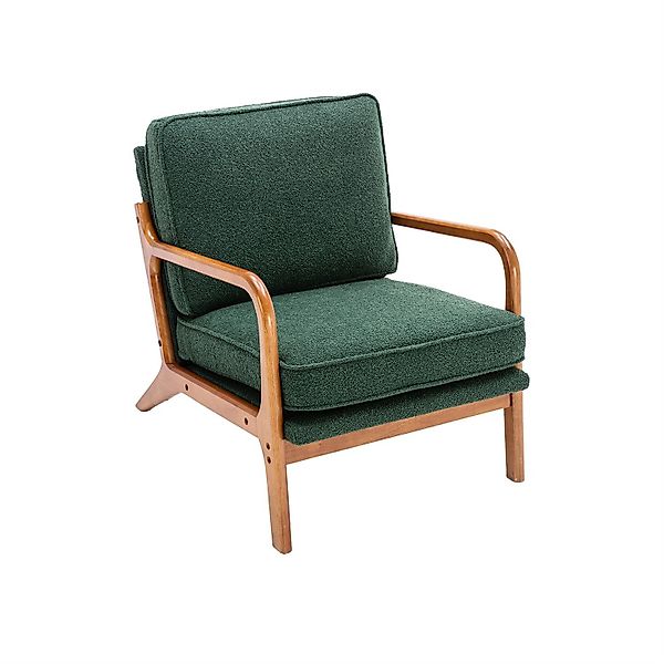 GLP Loungesessel Relaxsessel Holzsessel mit gepolstertem günstig online kaufen
