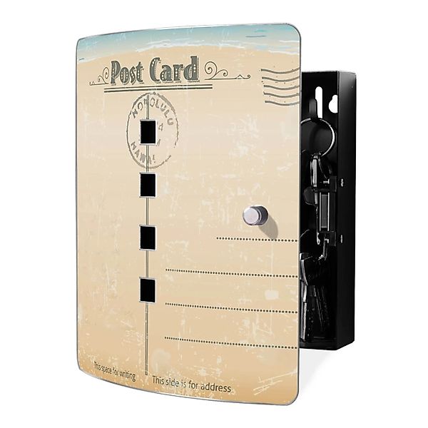 Banjado Design Schlüsselkasten Aus Edelstahl Für 10 Schlüssel 24x21,5x7cm M günstig online kaufen