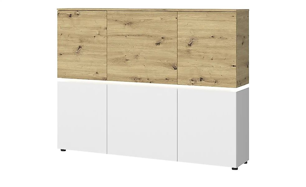 Highboard Soft-Close Luci ¦ weiß ¦ Maße (cm): B: 166 H: 132 T: 40.0 Kommode günstig online kaufen